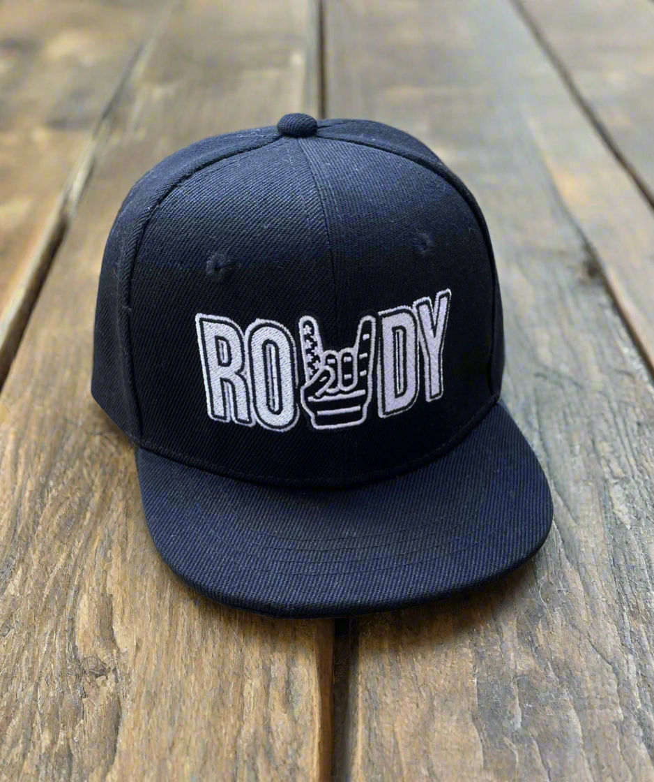 Black Rowdy Snapback