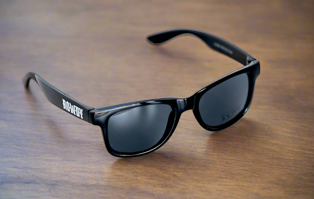 Rowdy Black Sunglasses