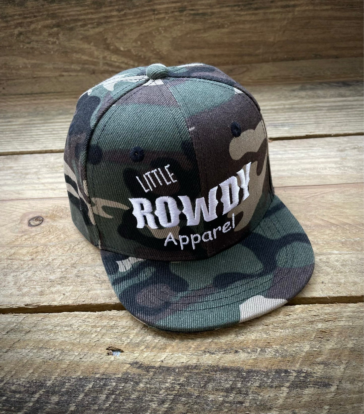 Camo Rowdy Snapback