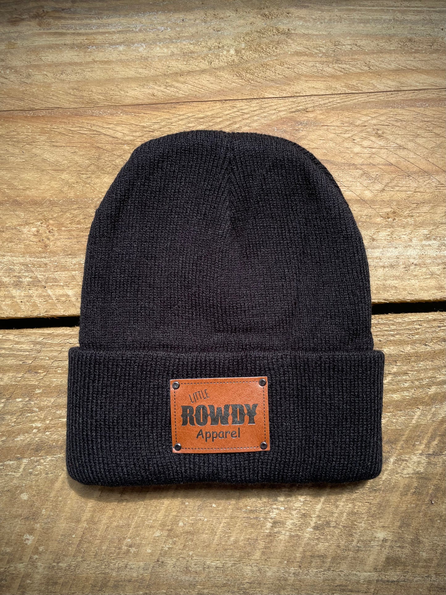 Black Rowdy Beanie