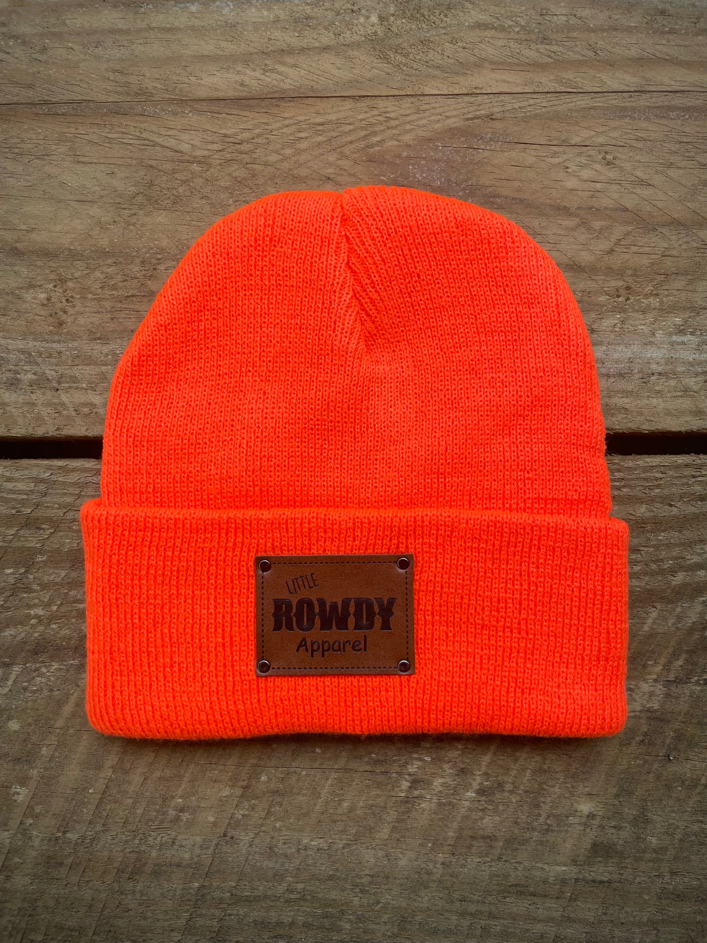 Hunter Orange Rowdy Beanie