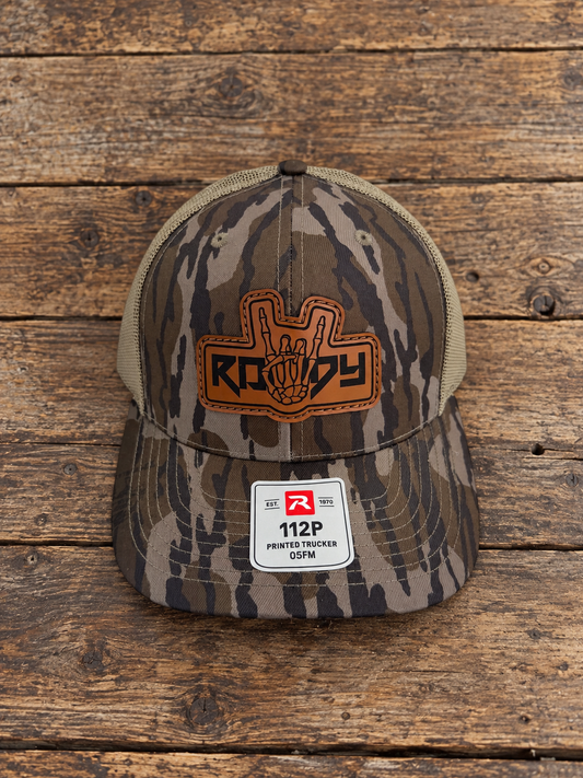 ROWDY Adult Bottomland Camo Snapback