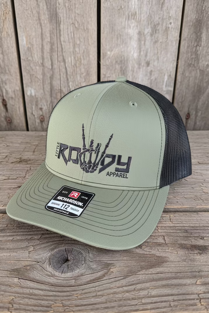 Rowdy Adult Snapback Hat –  Loden/Black Richardson 112