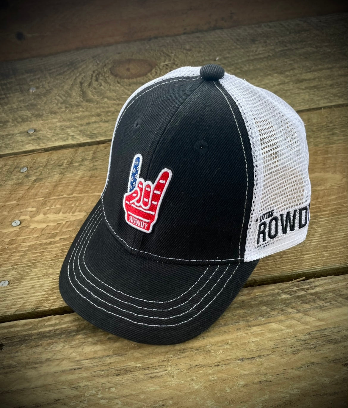 Black ROWDY Trucker Hat