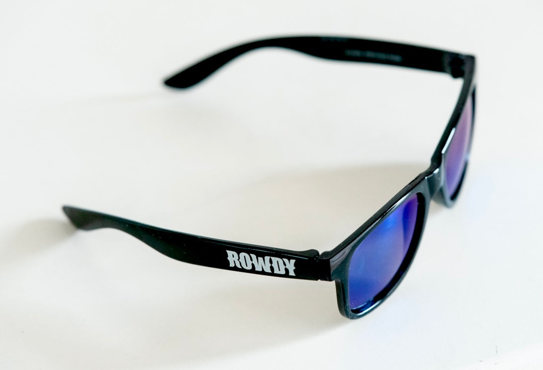 Rowdy Blue Mirrored Sunglasses