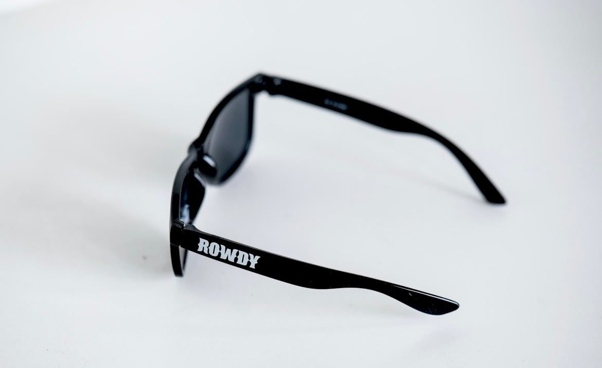 Rowdy Black Sunglasses