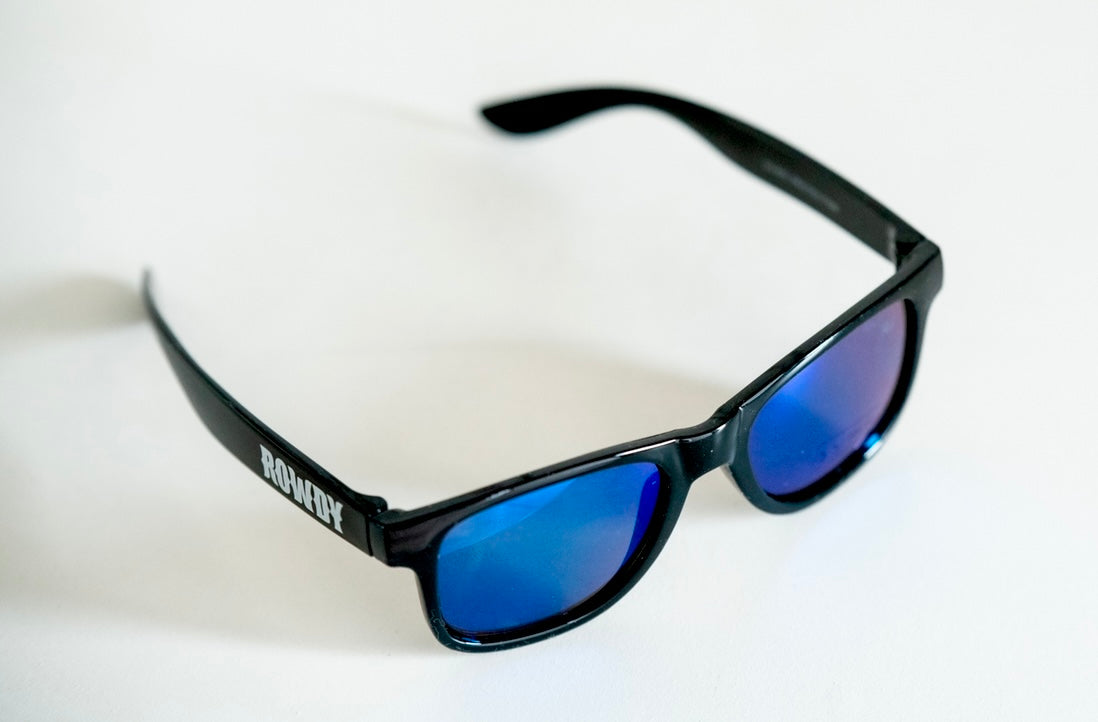 Rowdy Blue Mirrored Sunglasses